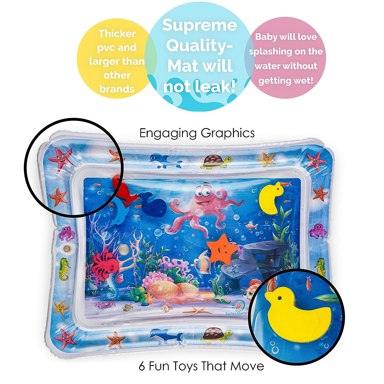 Tummy Time Premium Water Mat