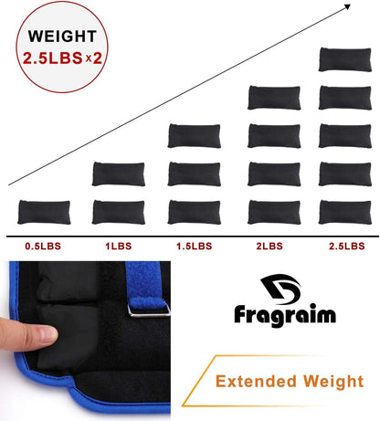 Adjustable Ankle Weights Pair