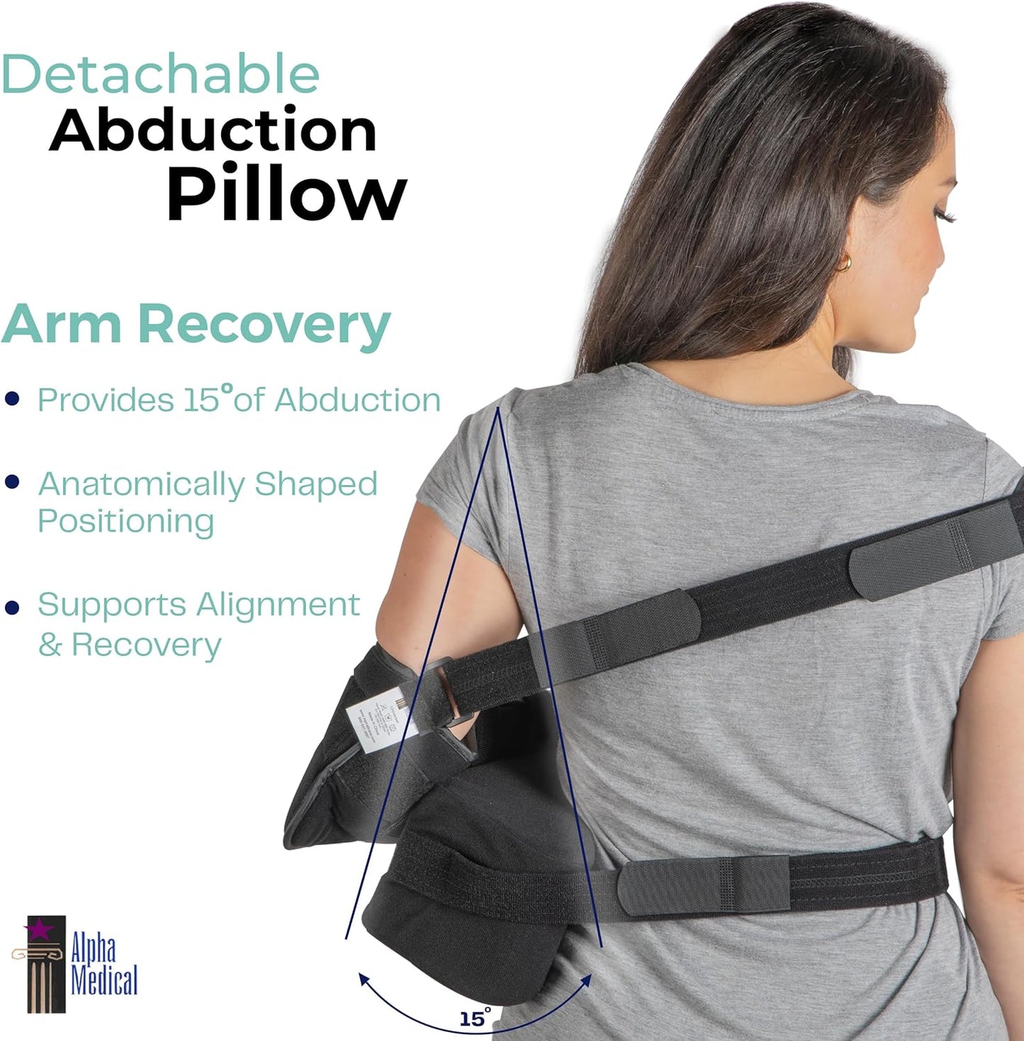 Shoulder Immobilizer w/Removable Pillow 