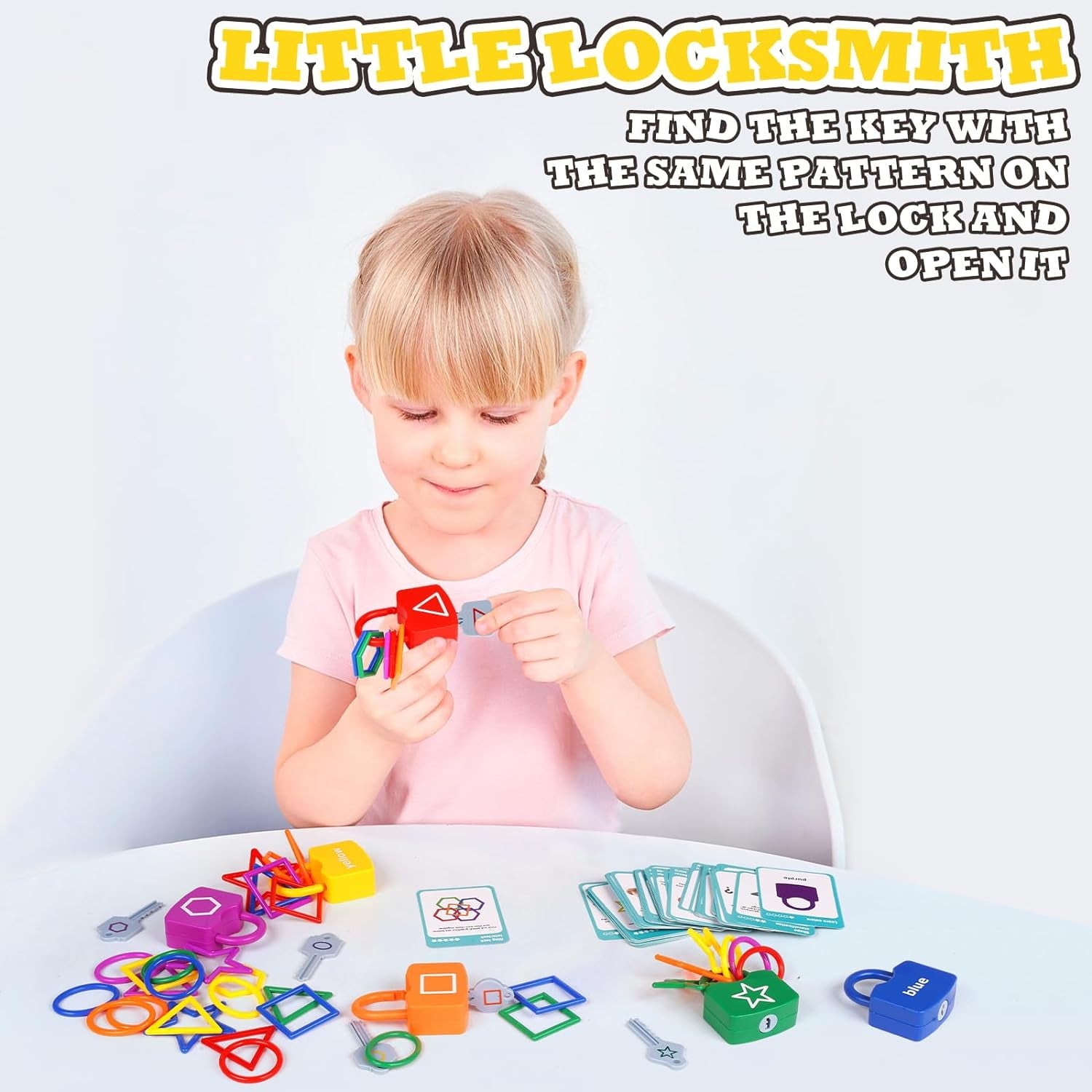 Sorting & Matching Locks Learning Toy