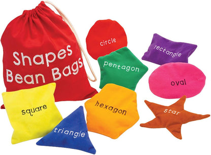 Mixed Shapes Beanbag Learning Set