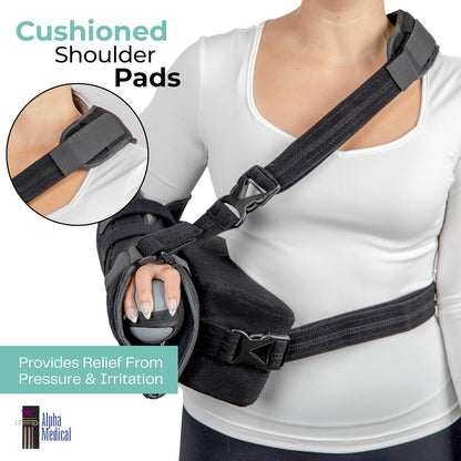 Shoulder Immobilizer w/Removable Pillow 