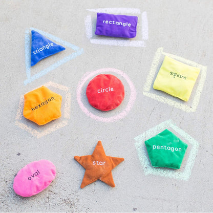 Mixed Shapes Beanbag Learning Set