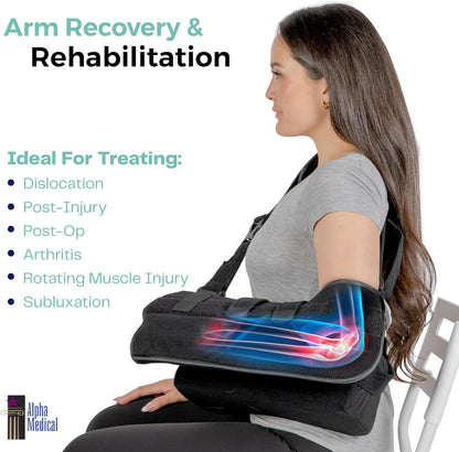 Shoulder Immobilizer w/Removable Pillow 